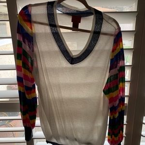 Lightweight sweater multi colored